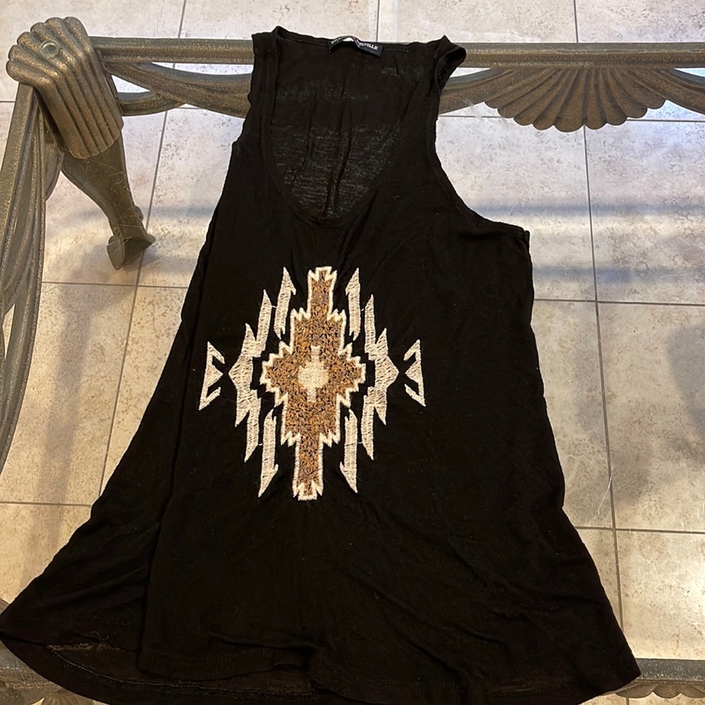 Brandy tank top black